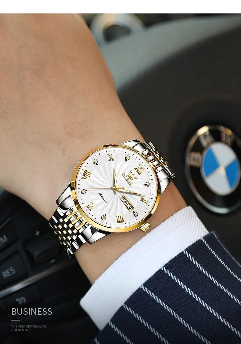 OLEVS - Timeless Mechanic  Drako Watches Men's Watches