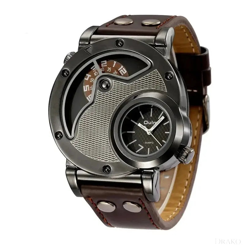OULM - Elegant Glassure Collection Drako Watches Men's Watches