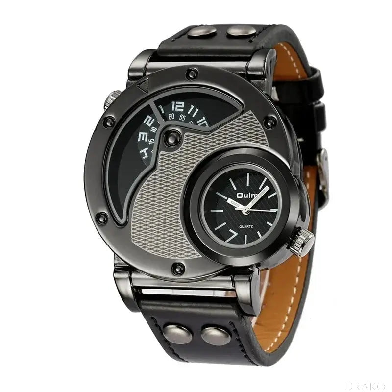 OULM - Elegant Glassure Collection Drako Watches Men's Watches