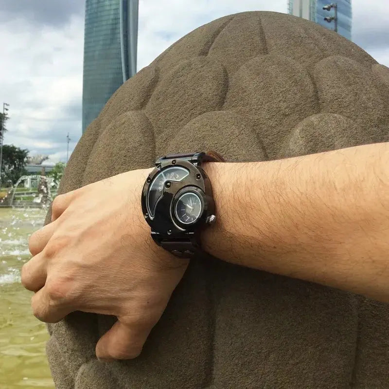 OULM - Elegant Glassure Collection Drako Watches Men's Watches