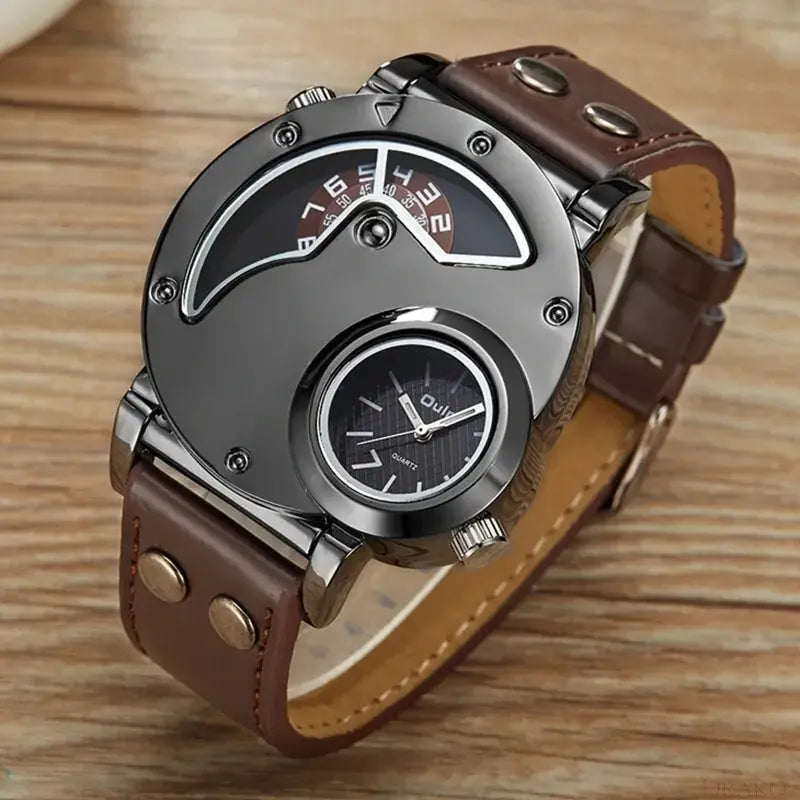 OULM - Elegant Glassure Collection Drako Watches Men's Watches