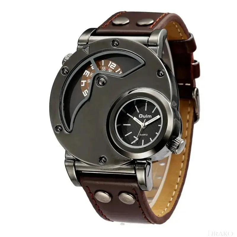 OULM - Elegant Glassure Collection Drako Watches Men's Watches