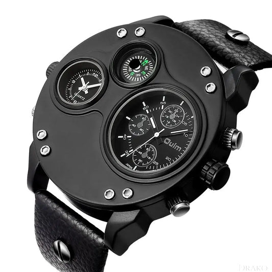 OULM - Estilo Masculino Elegante  Drako Watches Men's Watches