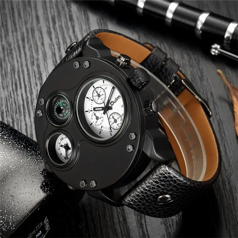 OULM - Estilo Masculino Elegante  Drako Watches Men's Watches