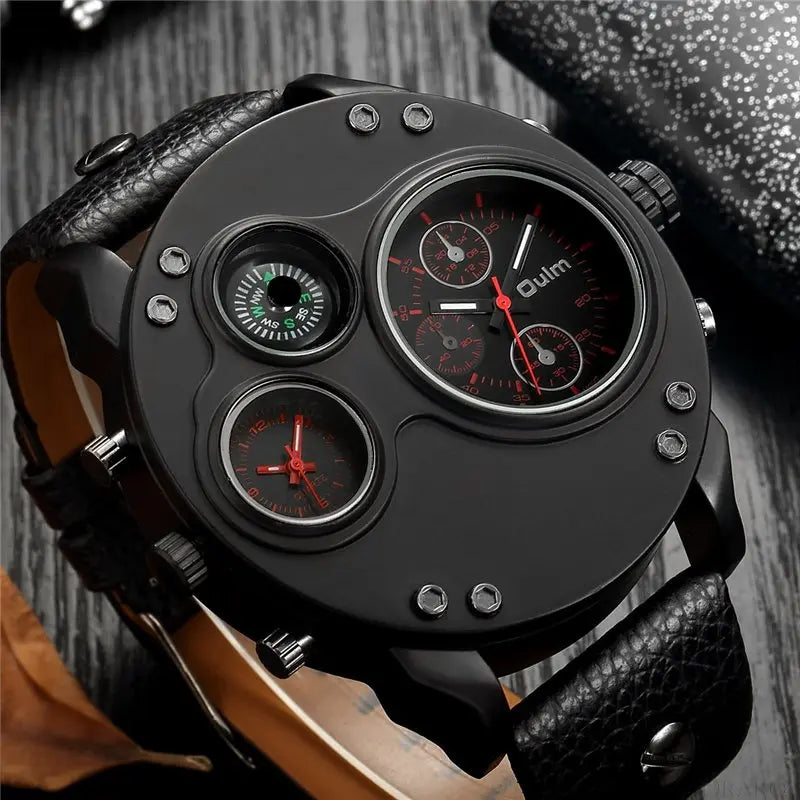 OULM - Estilo Masculino Elegante  Drako Watches Men's Watches
