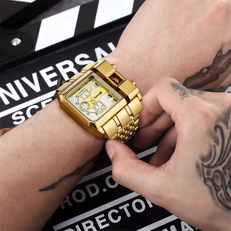 OULM - Exquisite Cross Drako Watches Men's Watches