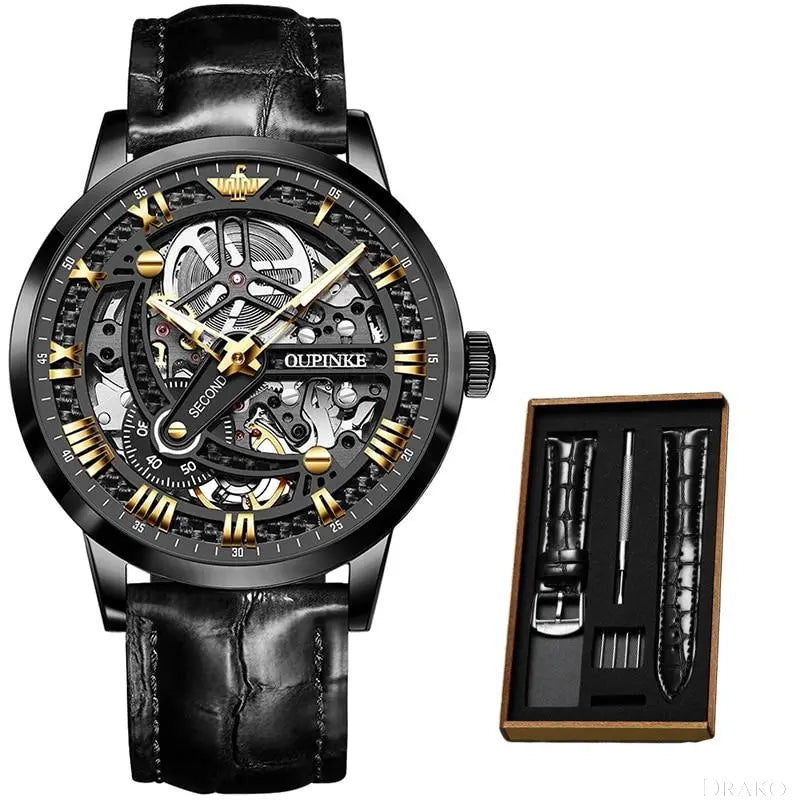 OUPINKE - Skeleton Drako Watches Men's Watches