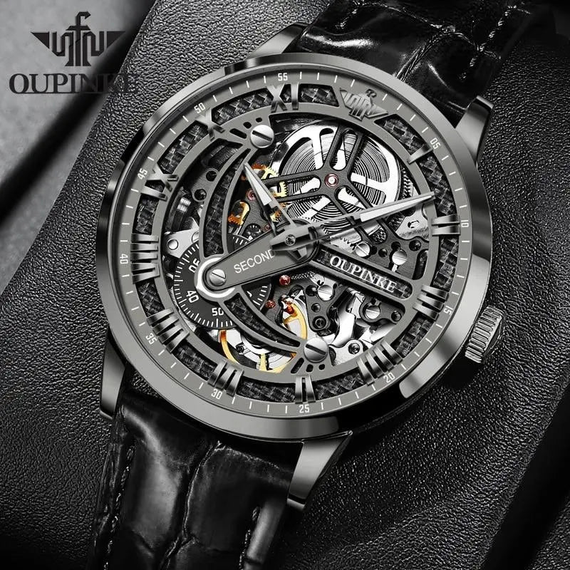 OUPINKE - Skeleton Drako Watches Men's Watches