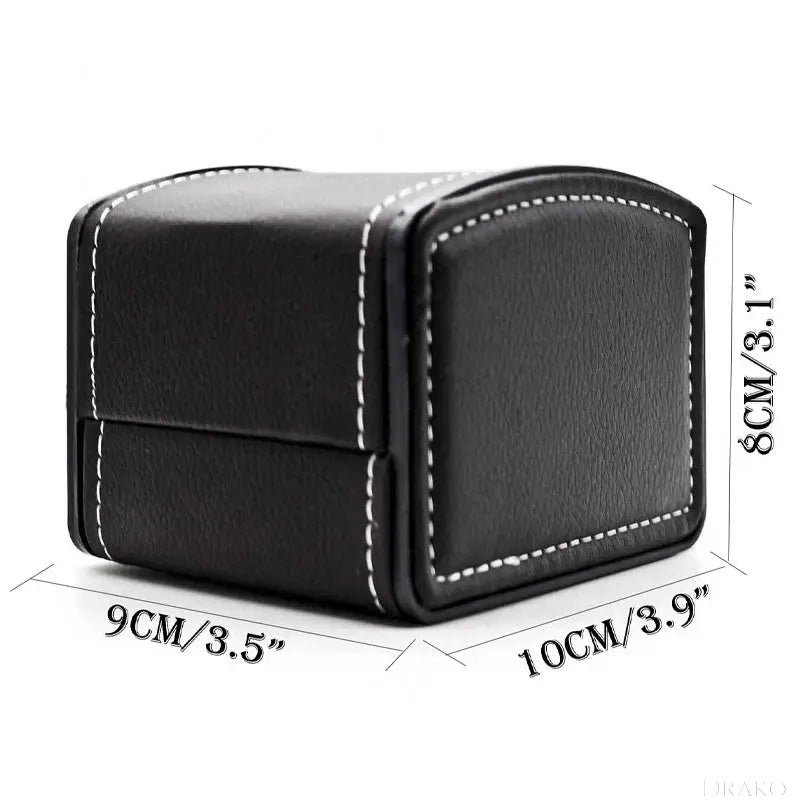 Timeless Collector's Showcase Case  Drako Watches Watch Box