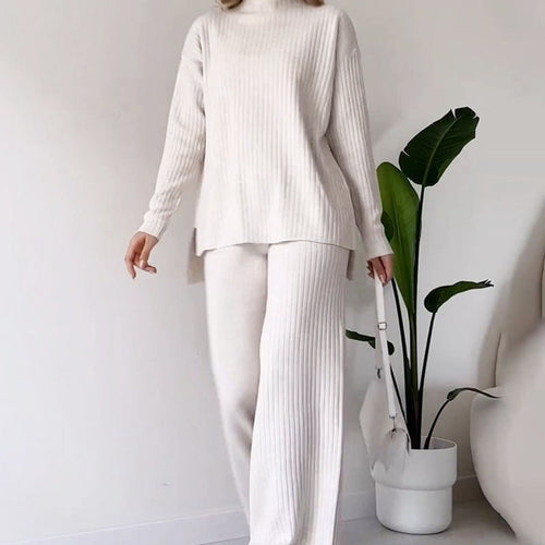 Verona Ribbed Knit Set