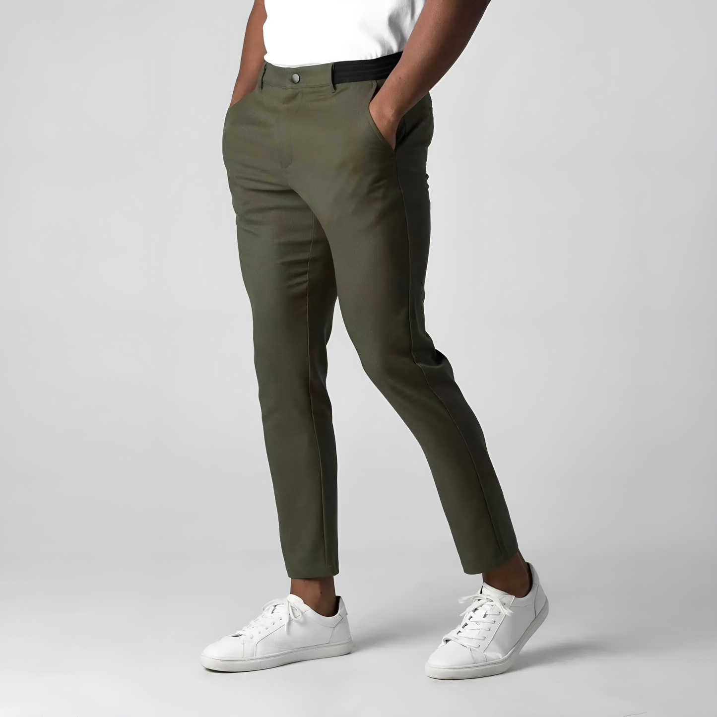 Modern Stretchy Chinos  Drako Watches Pants