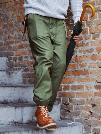 Men's Straight Casual Pants Inspired by OG-107 Fatigue Pants  Drako™️