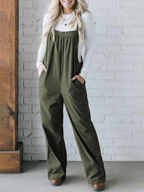 Sovana Corduroy Overalls