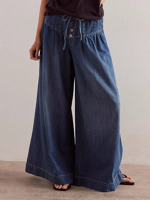 Alcara Wide-Leg Jeans