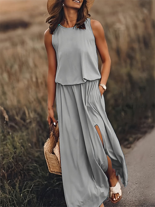 Valencia Draped Maxi Dress
