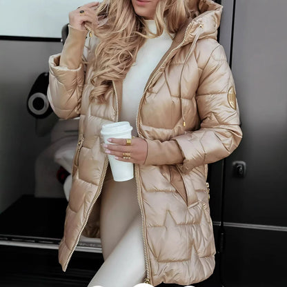 Alicia Winter Coat – Chic Style and Unmatched Comfort  Drako Watches