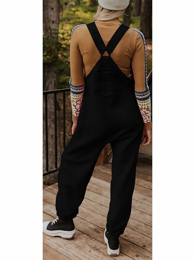 Women's Fleece Thermal Overalls With Zippered Pockets  Drako™️