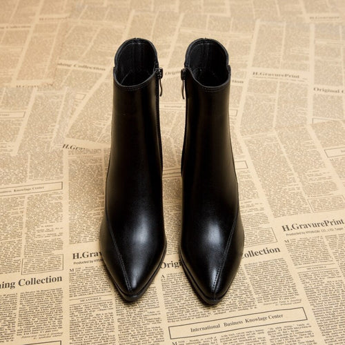 Valetta Pointed Toe Ankle Boots
