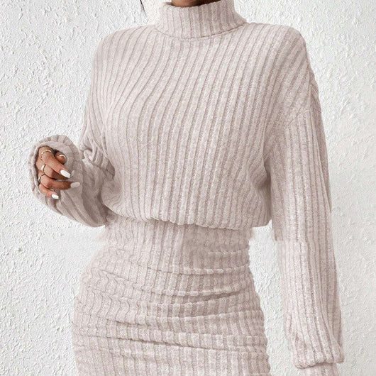 Knitted Sweater Dress – Elegance and Winter Comfort  Drako Watches