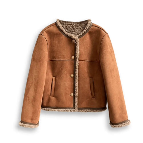 Sorrento Suede Sherpa Jacket