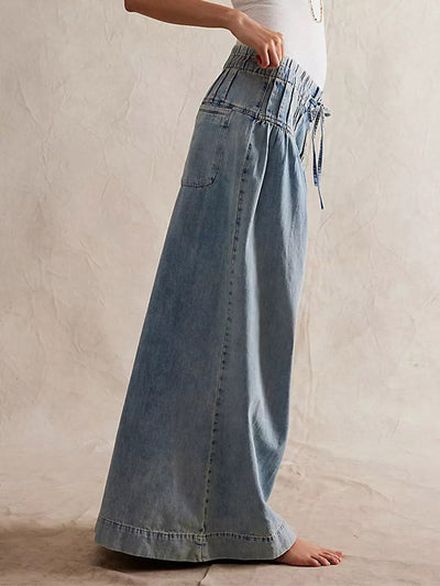 Loose Fit Wide-Leg Jeans  Drako™️