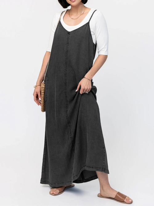 Sorona Denim Maxi Dress