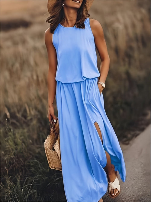 Valencia Draped Maxi Dress