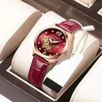 Rose Gold Red