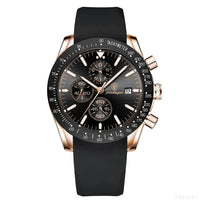 Gold Black (Silicone Band)