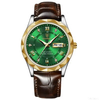 Silver Gold Green