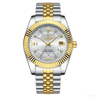 Silver Gold White