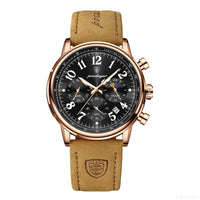 Brown Rose Gold Black