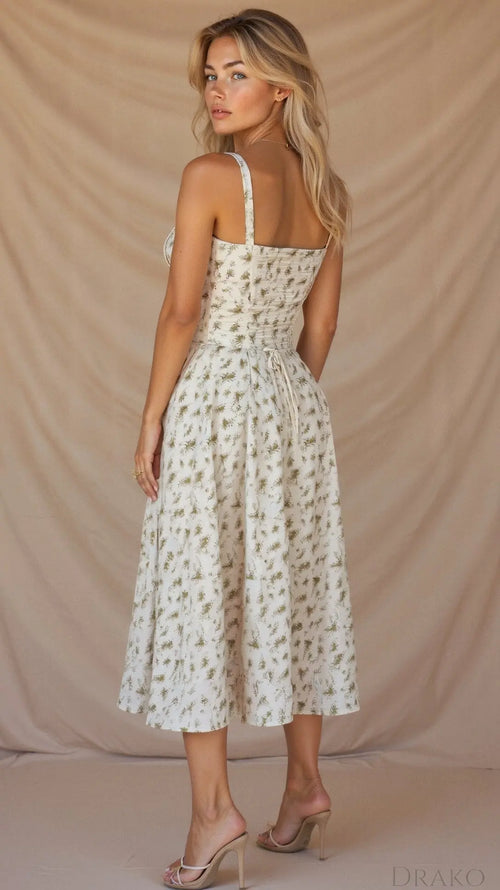 Amelia Women’s Floral Midi Dress