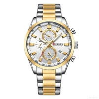 Gold White