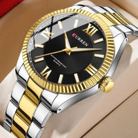 Silver Gold Black