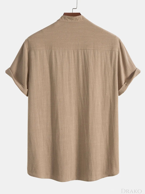 Carter Men’s Button Shirt and Shorts Set