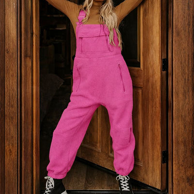 Soria Fleece Thermal Overalls  Drako™️