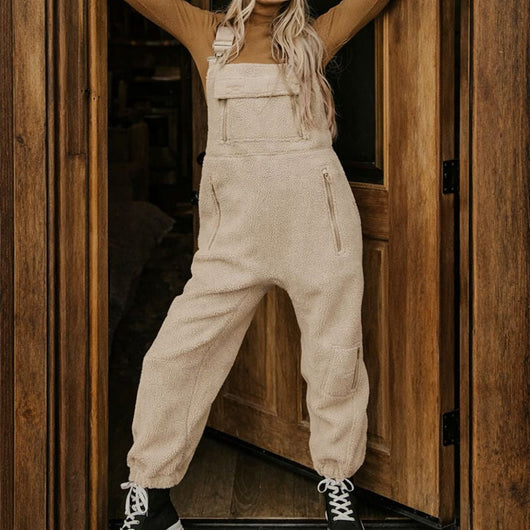 Soria Fleece Thermal Overalls  Drako™️