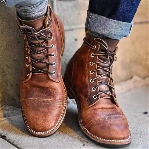 Claremont Men’s Vintage Work Boots