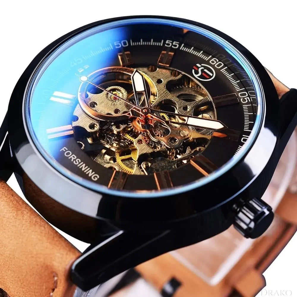 FOS - Suede  Drako Watches Men's Watches