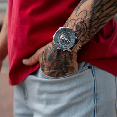 JARAGAR - Aviator  Drako Watches Men's Watches