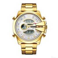 Gold White