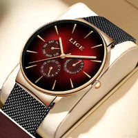 Rose Gold Red