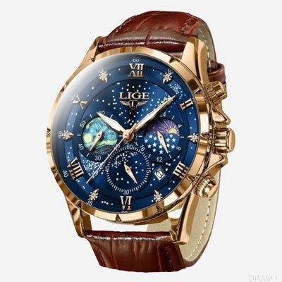 LIGE - Crest  Drako Watches Men's Watches