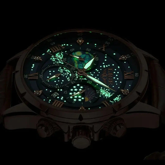 LIGE - Crest  Drako Watches Men's Watches