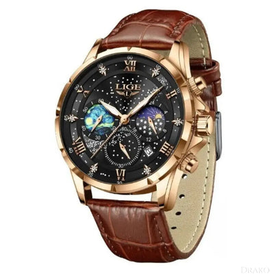 LIGE - Crest  Drako Watches Men's Watches