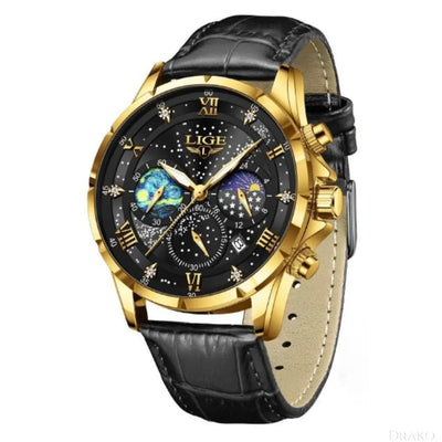 LIGE - Crest  Drako Watches Men's Watches