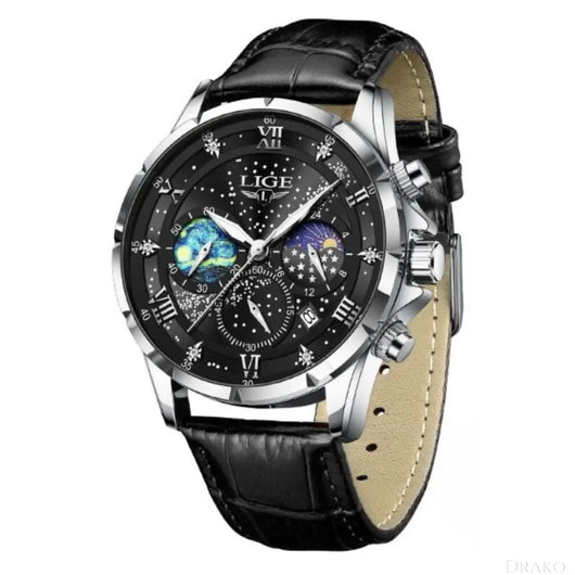 LIGE - Crest  Drako Watches Men's Watches