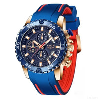 Rose Gold Blue