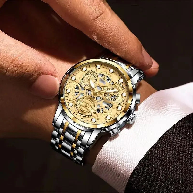 LIGE - Revolver  Drako Watches Men's Watches